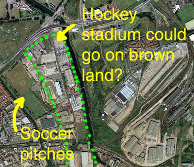 hockey pitches elsewhere